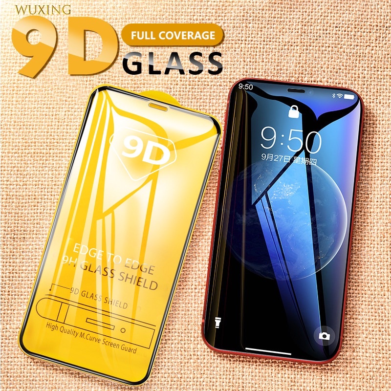 [Khusus iPhone] Anti Gores Tempered Glass 9D 5D Full Cover Antigores Premium 5D/HD/9D/21D/88D/13H/111D