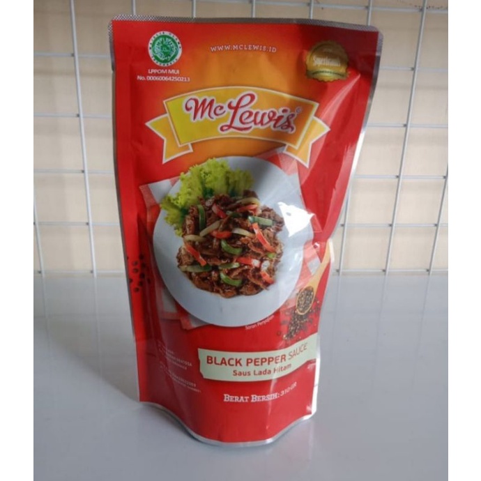 

Saus Barbeque dan Black Pepper Mc Lewis