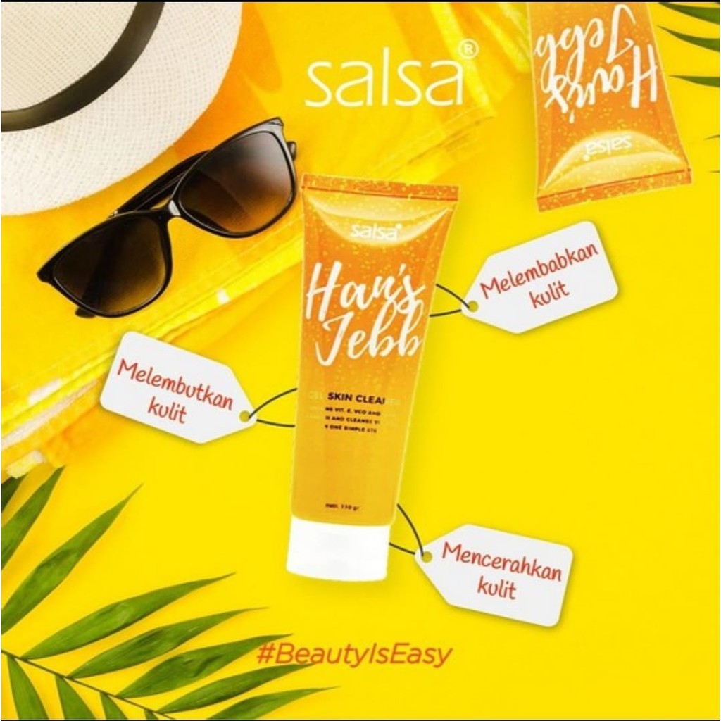 SALSA HANSJEBB HANS JEBB PEELING GEL PERONTOK DAKI LULUR TANPA BILAS ORIGINAL