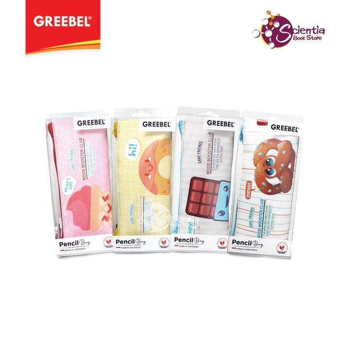 

Kotak / Tempat Pensil / Pencil Bag 0105-02 Mika - Greebel