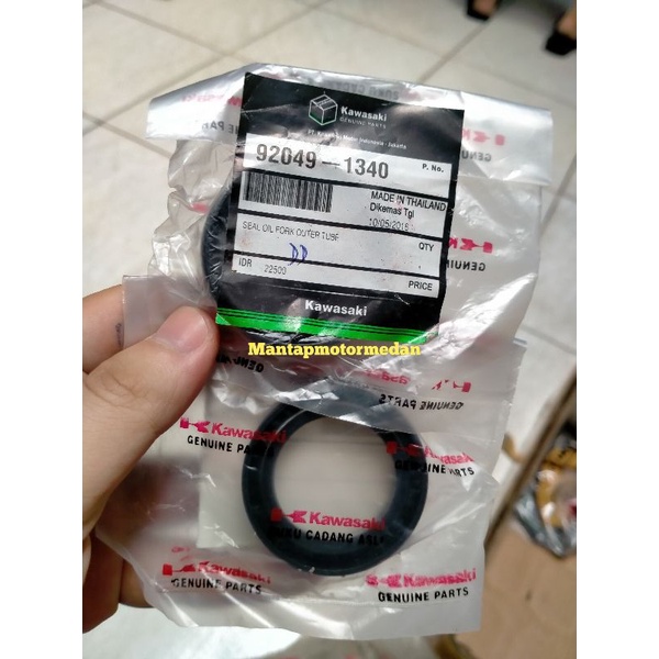 Seal Shock + Seal Tutup Debu Abu Tutup Shock 1 Set Kawasaki Ninja KLX