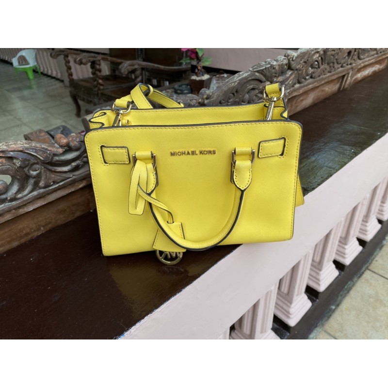 Preloved Tas MK/Michael Kors Kuning/Yellow
