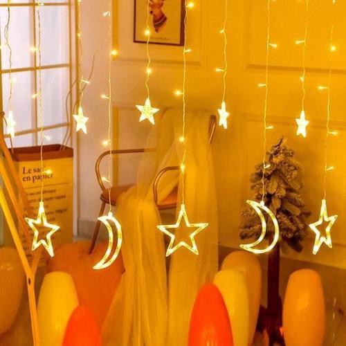 Bintang Besar Lampu Dekorasi Tumblr 2,5m Star LED Star