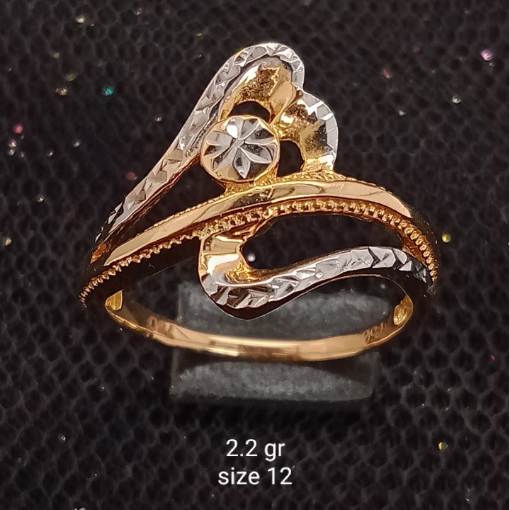 Cincin Emas 17K - 2.2 gr Kadar 750 - 1062