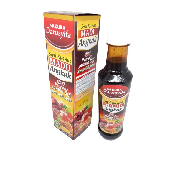 

Sari Kurma Madu Angkak 470gr / Propolis Jambu Biji Daun Ubi Jalar / Madu Angkak Darusyifa 470gr