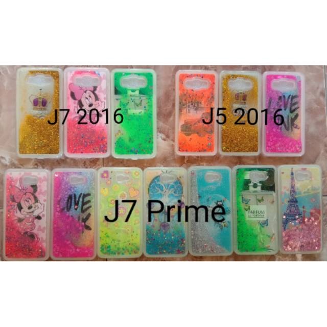 Samsung Glitter Water Case (J5 2016, J7 2016, J7 Prime)