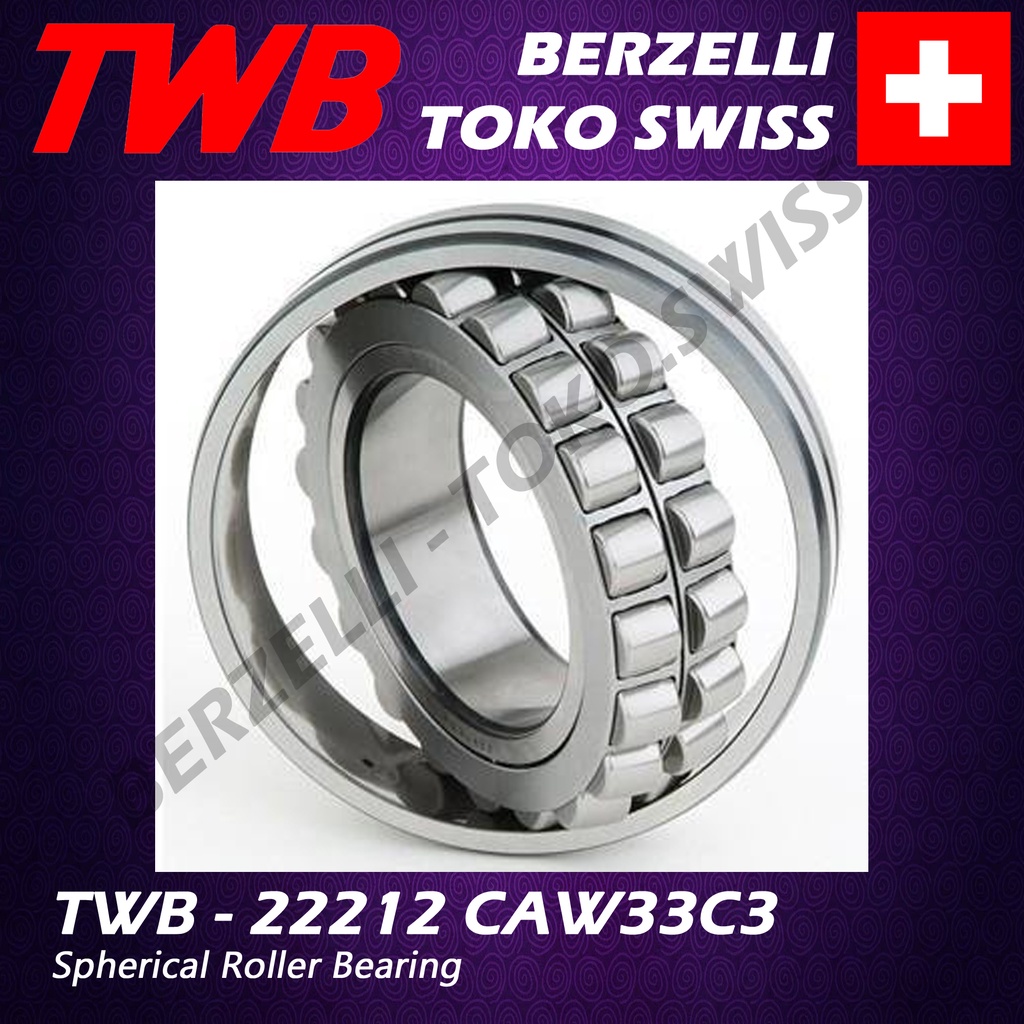 TWB 22212 CAW33C3 Spherical Roller Bearing