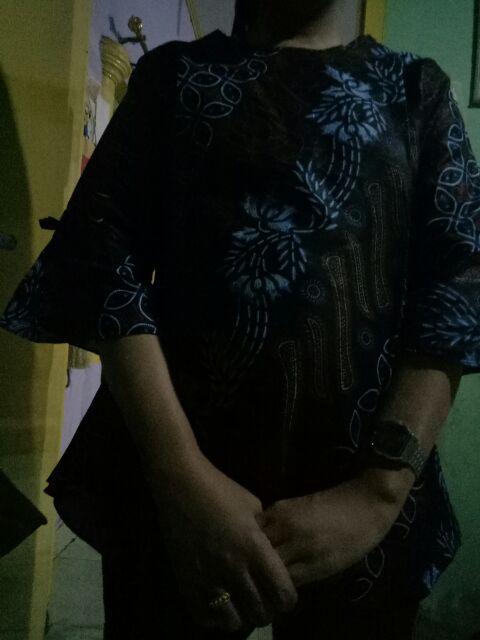 Atasan Batik Jumbo - Batik Couple - Batik Seragam Kerja - Batik Jumbo Wanita - Batik Jumbo Pria -set