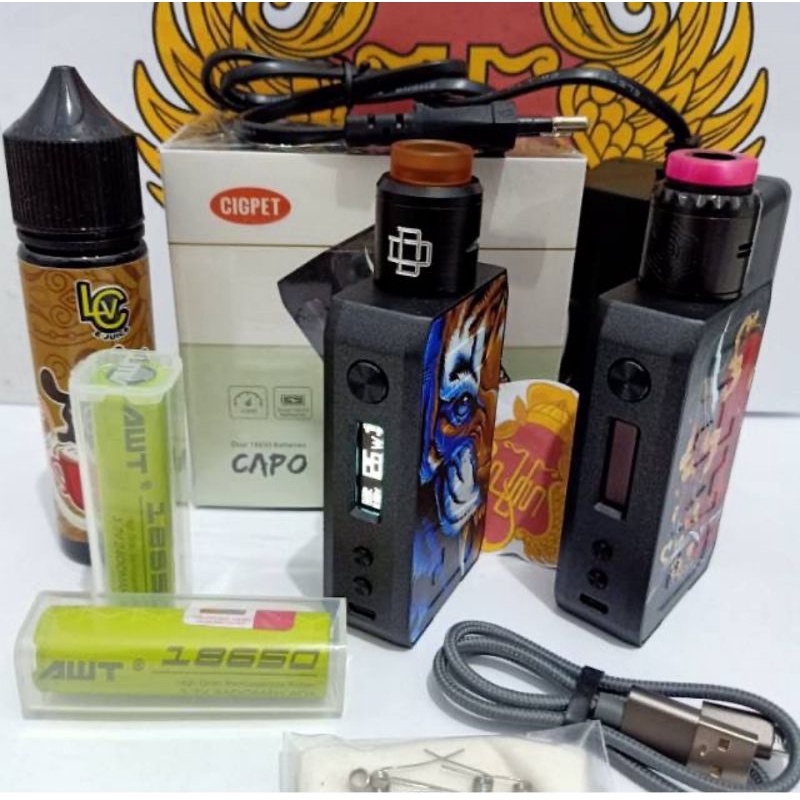 Terbaru Elektronik terbaru TERLARIS VAPOOR VAPE IJOY CIGPET CAPO 126W FULL SET SIAP PAKAI