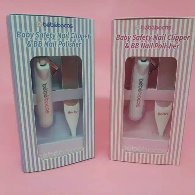 Bebebocas Baby Safety Nail Clipper &amp; BB Nail Polisher