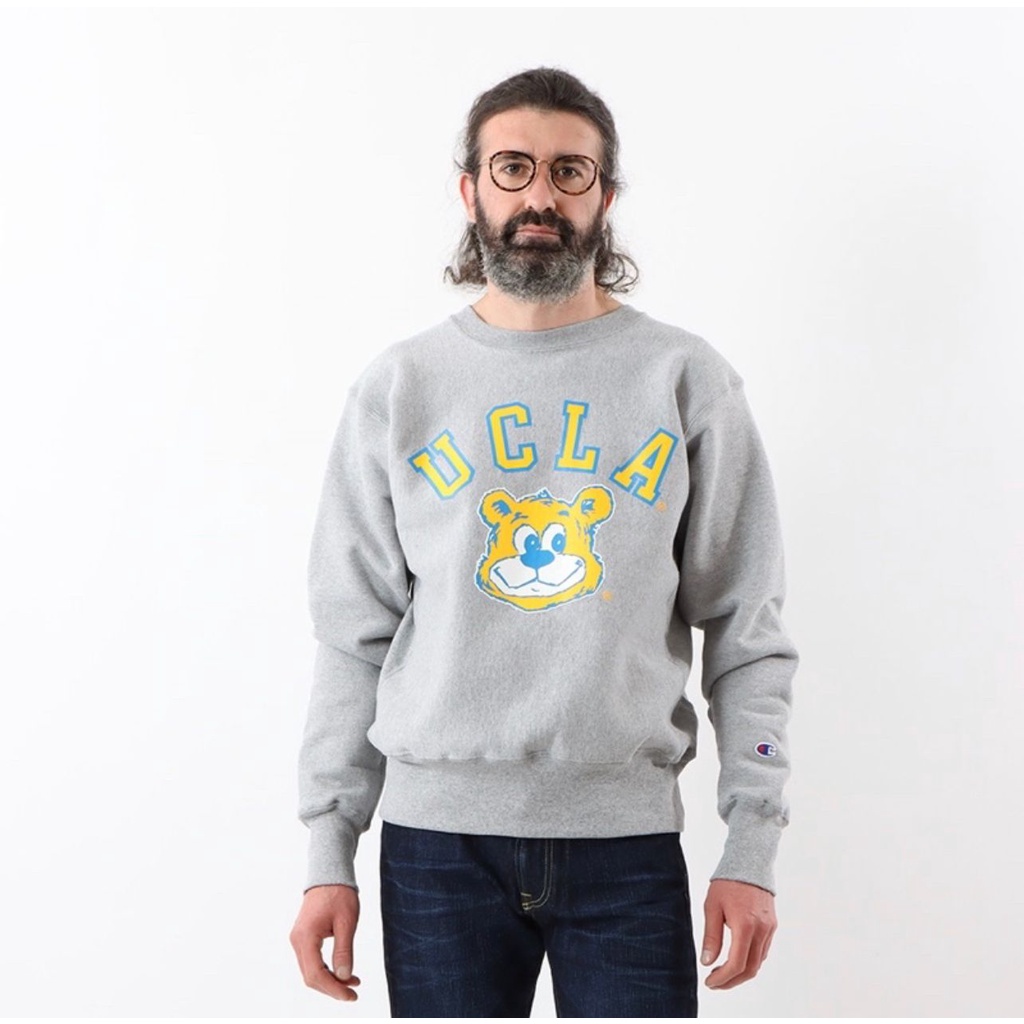 SWEATER CREWNECK CHAMPION UCLA PRIA / WANITA UNISEX ORIGINAL