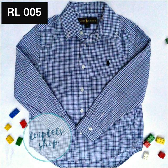 Kemeja anak Ralph Lauren