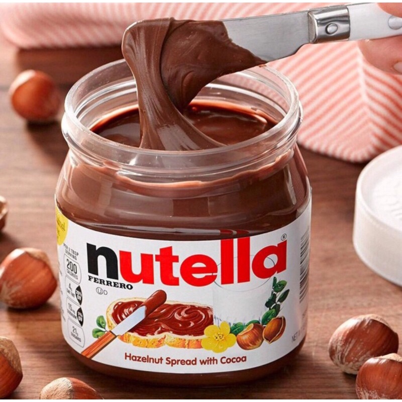 Nutella 350gr Hazelnut Chocolate Spread Selai Roti Kacang Coklat