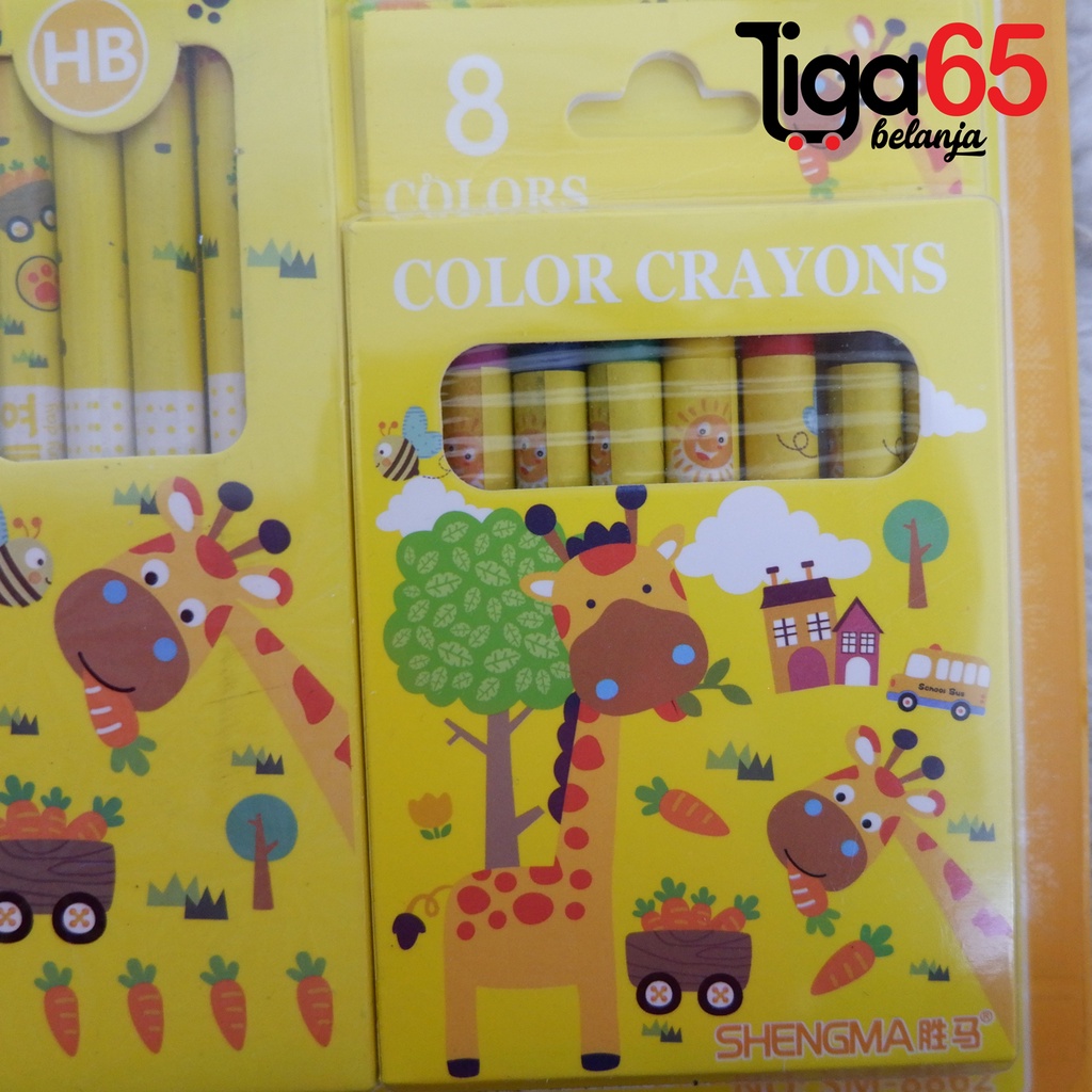 365 STATIONERY SET #41185 Buku &amp; Alat Tulis Anak / Karakter Fancy Gambar Lucu