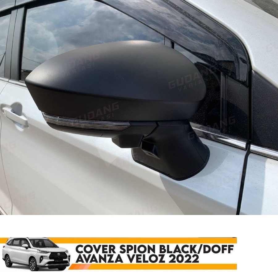 Cover Spion All New Avanza Veloz 2022 Black Doff