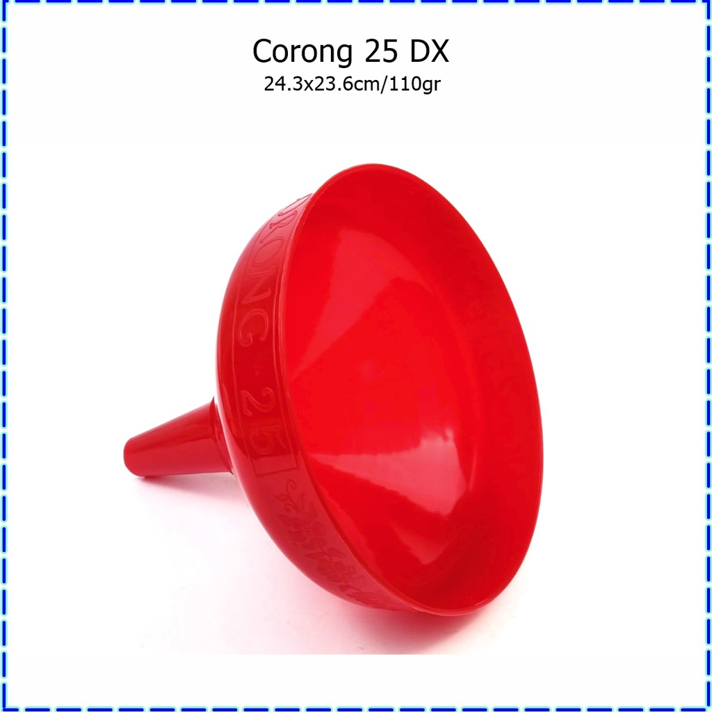 Corong Air/Corong Minyak Plastik Jumbo 25 &amp; 30