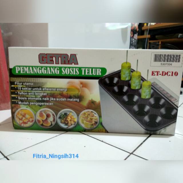 GETRA Pemanggang Sosis Telur