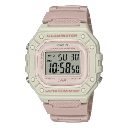 Casio Original W218HC-2A / W-218HC-4A2 4A 8A Jam Tangan Unisex Digital Karet