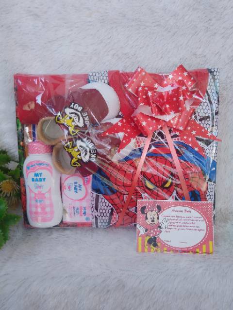 Hampers baby parsel bayi baby gift superhero-5