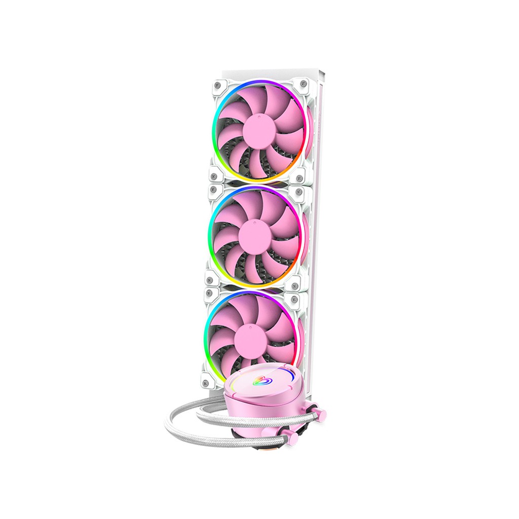 ID-COOLING PinkFlow 360 RGB AIO CPU Liquid Water Cooler