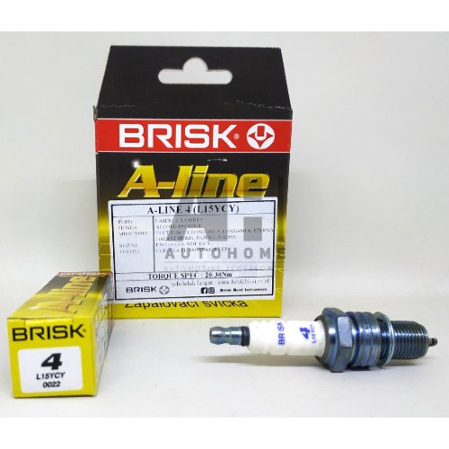 Busi Toyota Great Corolla - Greco Karburator - BRISK A-Line 4