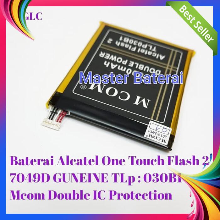 BATERAI ALCATEL ONE TOUCH FLASH 2 7049D GUNEINE TLP030B1 DOUBLE IC PRO