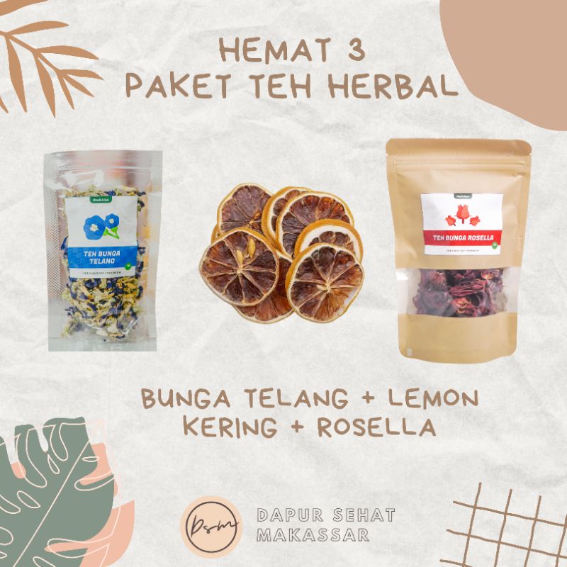 (BACA DESKRIPSI PRODUK!!) Paket hemat detoks dan diet murah meningkatkan imun tubuh paket promil sehat by Dapur Sehat Makassar