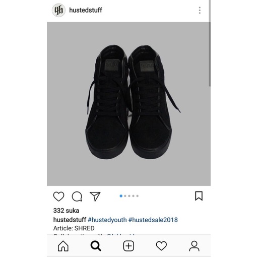 [SOLD BY COD] Sepatu Husted Youth x Lekka SHRED