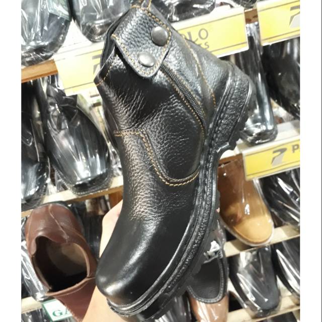 sepatu Safety shoes kulit asli merk GRAVEL original cibaduyut