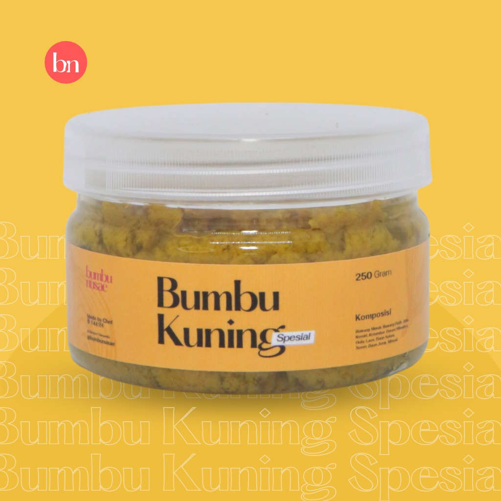

Bumbu Nusae Bumbu Dasar Kuning Spesial 250 g