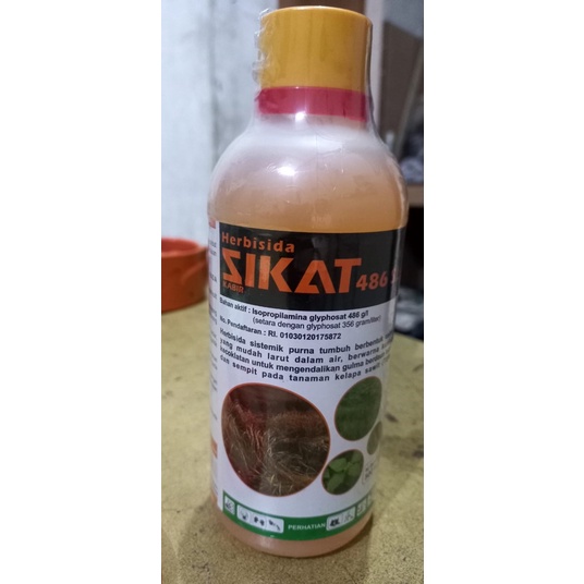 Herbisida Sistemik Pembasmih Rumput Sikat Kabir 486SL isi 500 ml
