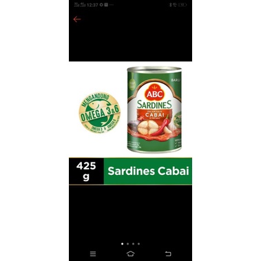 

Sarden ABC 425grm