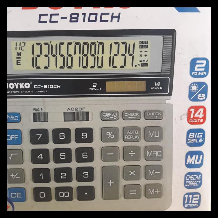 

Big Sale Kalkulator Joyko Cc-810Ch 14 Digit Promo
