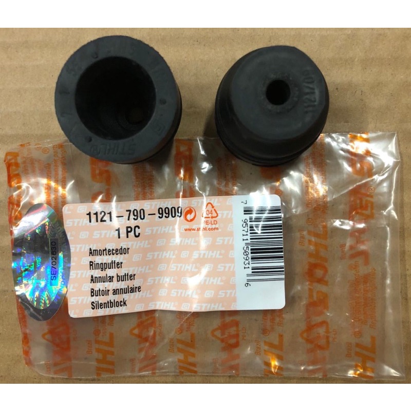 Annular Buffer Rubber Engine Mounting Karet Body STIHL MS381 MS382 Asli