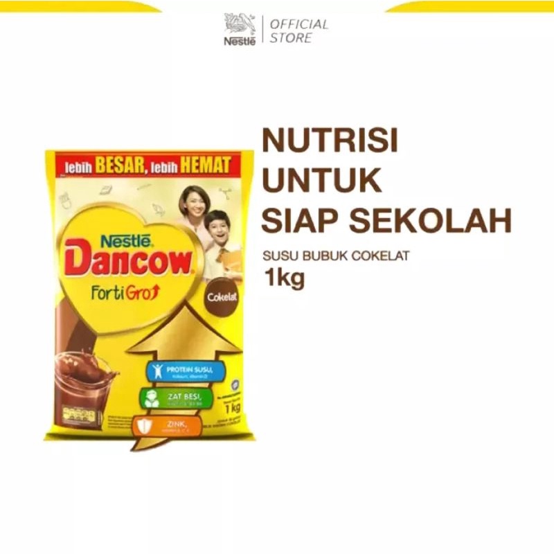 

DANCOW Fortigro Susu Bubuk Pack 1kg