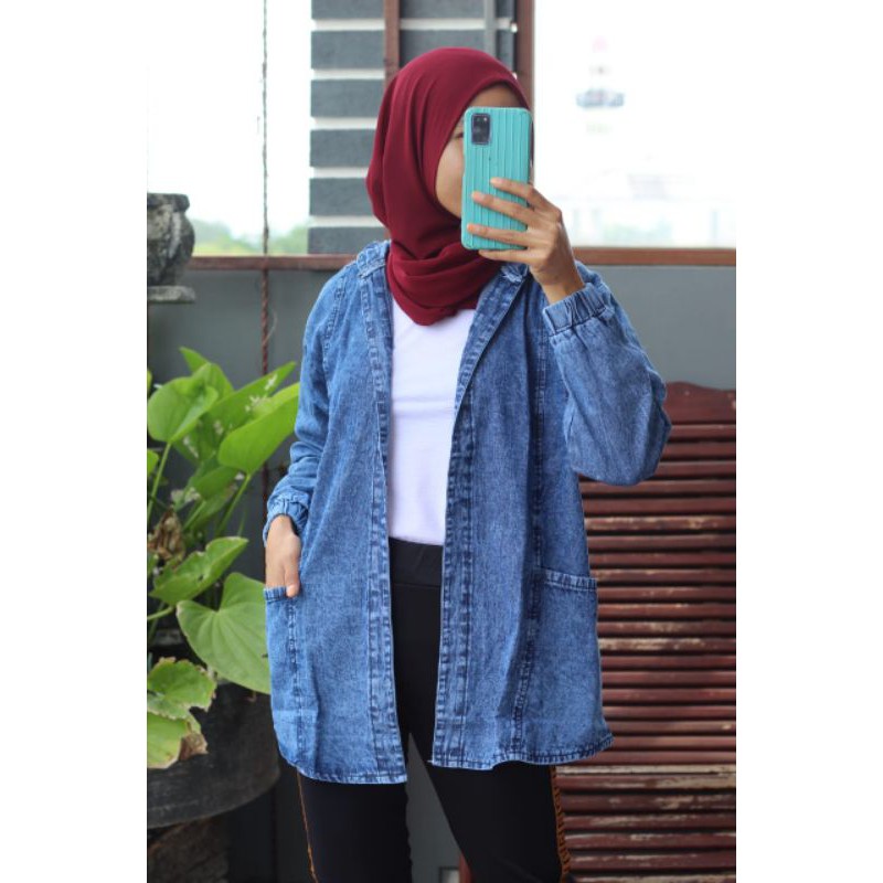 JACKET HODYE JEANS SUPER