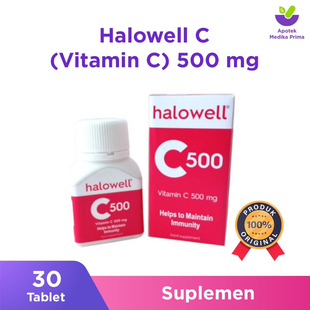 Halowell C 500 mg 30 Tablet