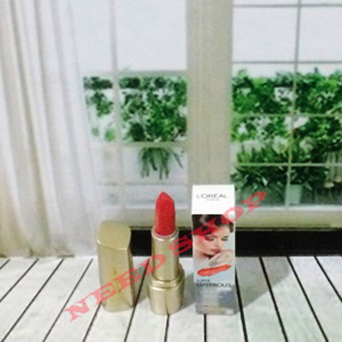 LIPSTIK / LIPSTICK LOREAL PARIS CASING GOLD 766 MATTE