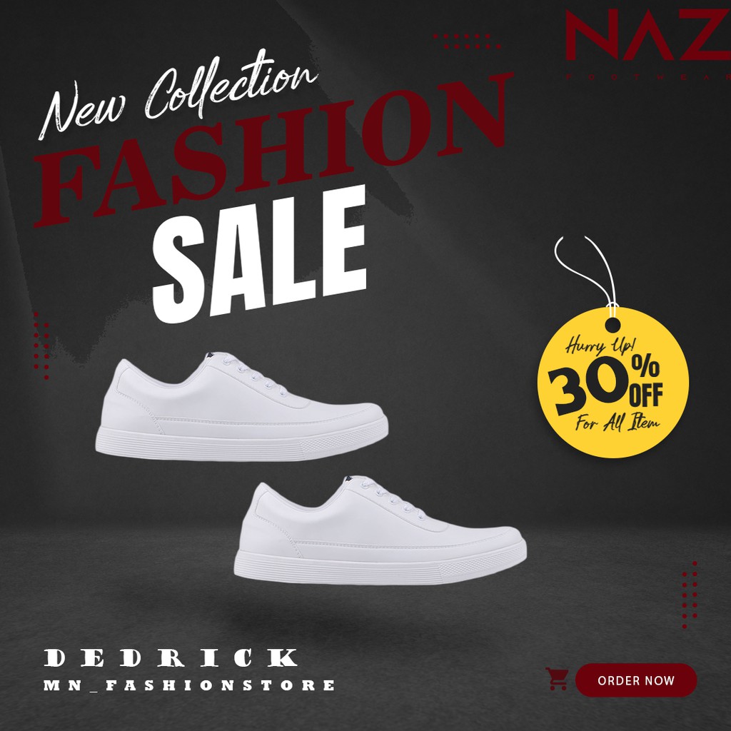 SEPATU PRIA | SNEAKERS | MN x NAZ Footwear | APN 001 |