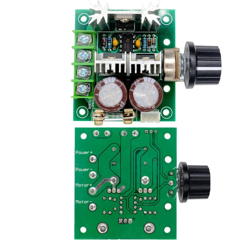 More Pengatur Kecepatan Motor DC 10A 12V-40V DC 13KHz PWM