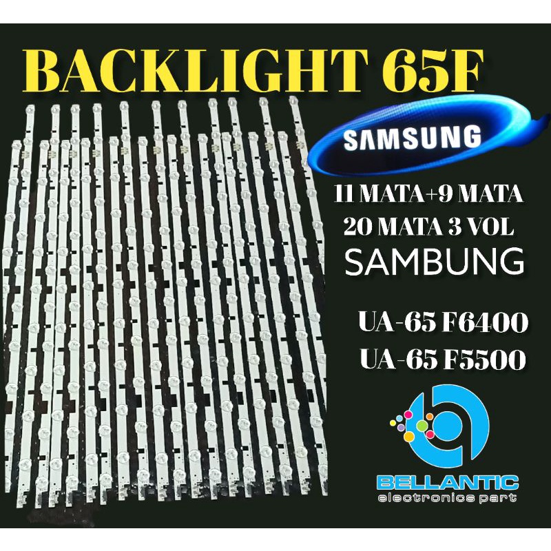 BACKLIGHT 65F SAMSUNG UA-65F6400-UA65F5500 BARANG ORIGINAL PAPAN PCB TEMBAGA NEW 100% BARANG BARU
