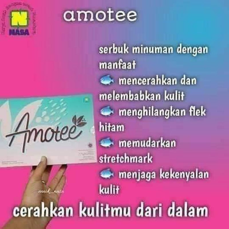 

AMOOTE NASA MINUMAN BERCOLAGEN MENCERAHKAN KULIT WAJAH DARI DALAM