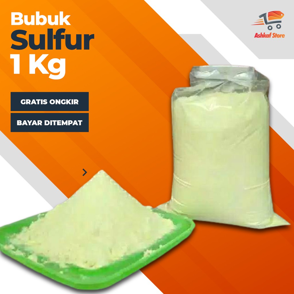 

Sulfur Sulphur Powder / Belerang Bubuk 1KG