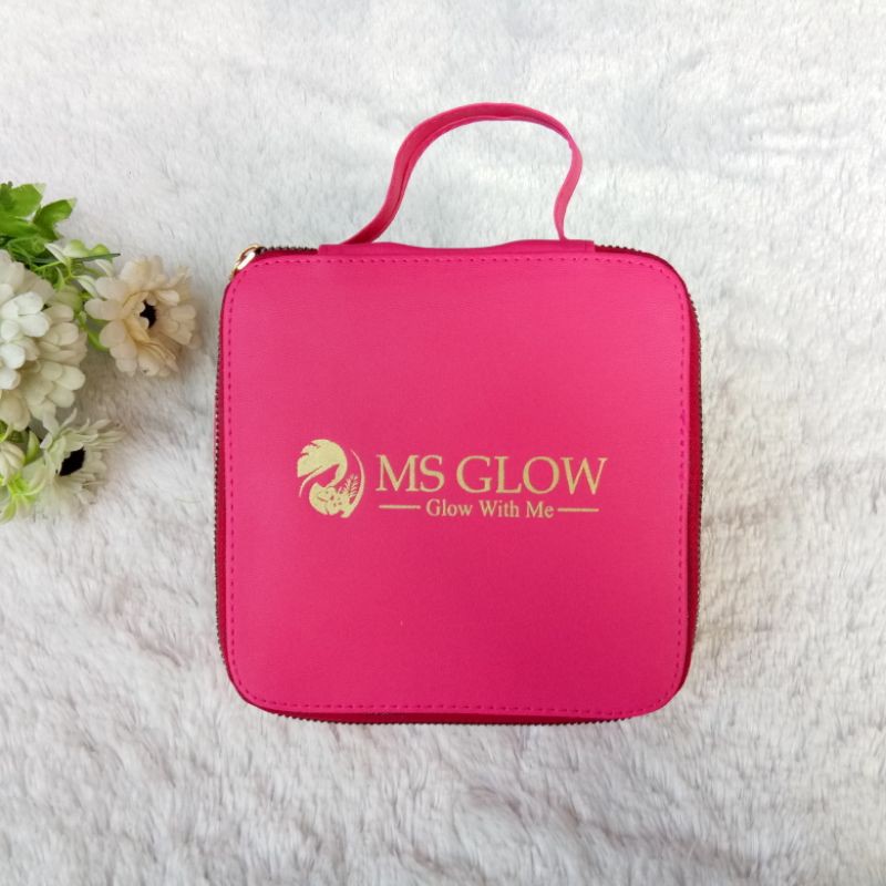 Box Ms Glow Polos Kaca 15x7x15cm