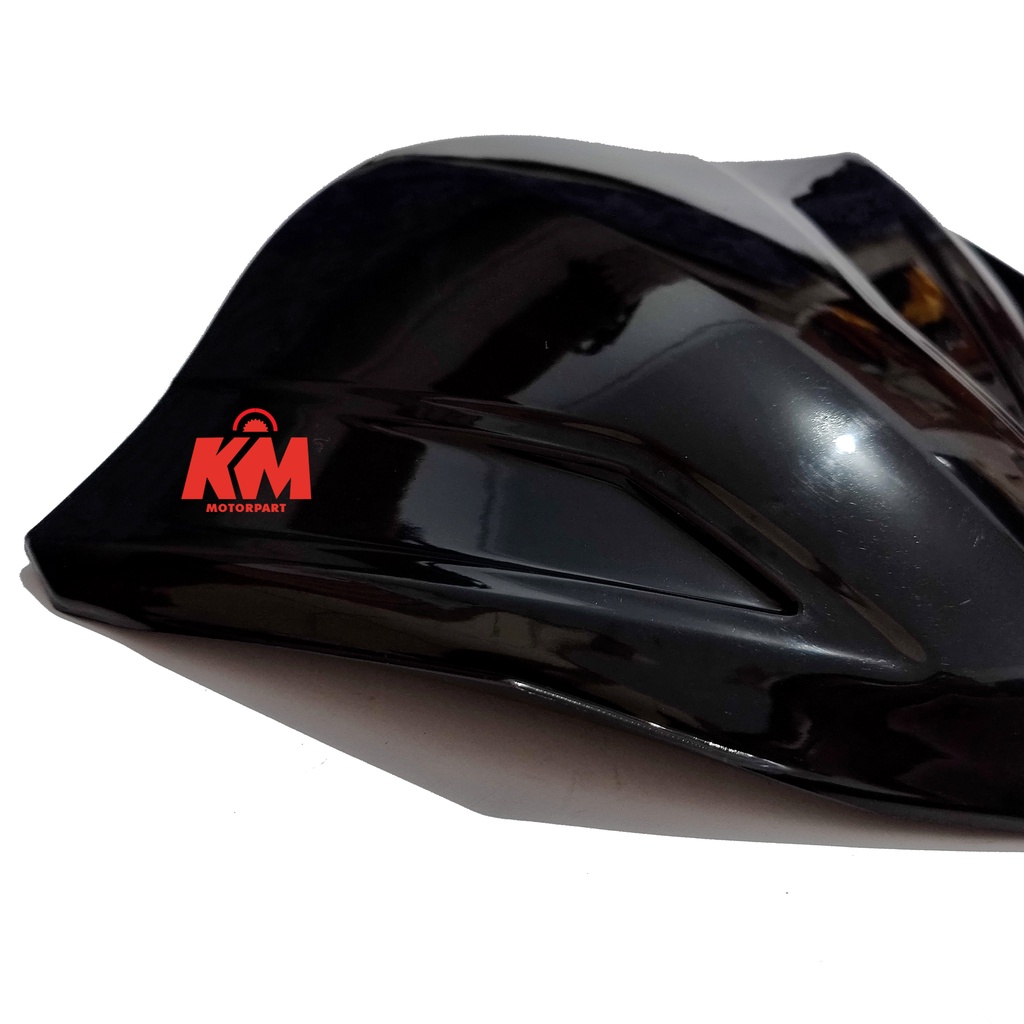 Visor Beat ESP 2016 - 2019 New Windshield Honda Beat Hitam Pekat Black