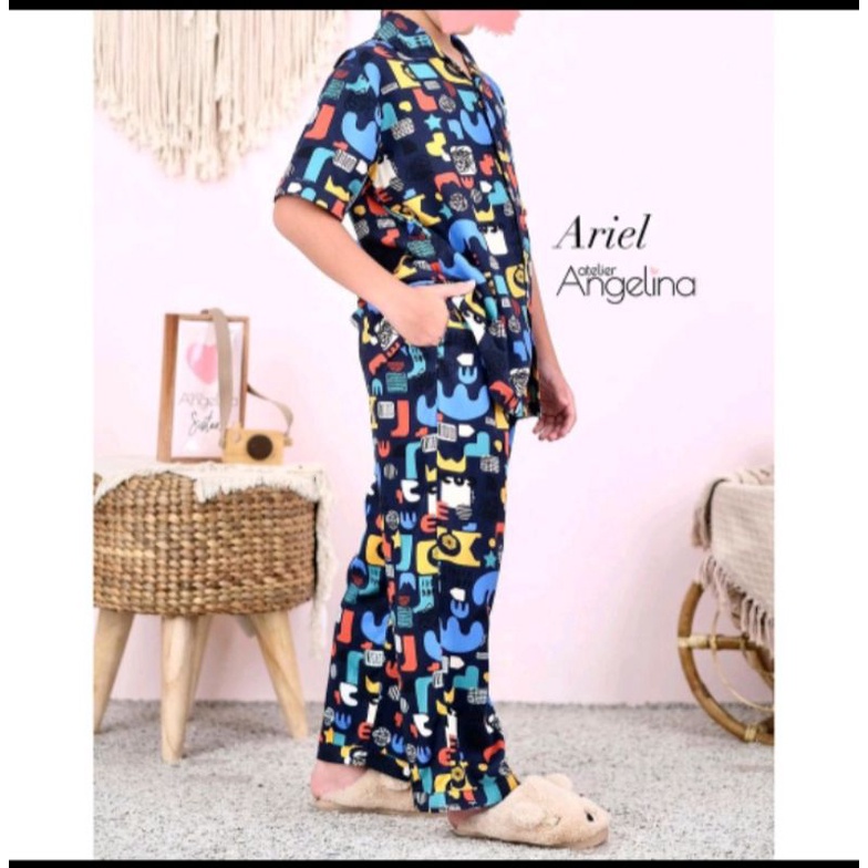atelier angelina ariel grafitti navy