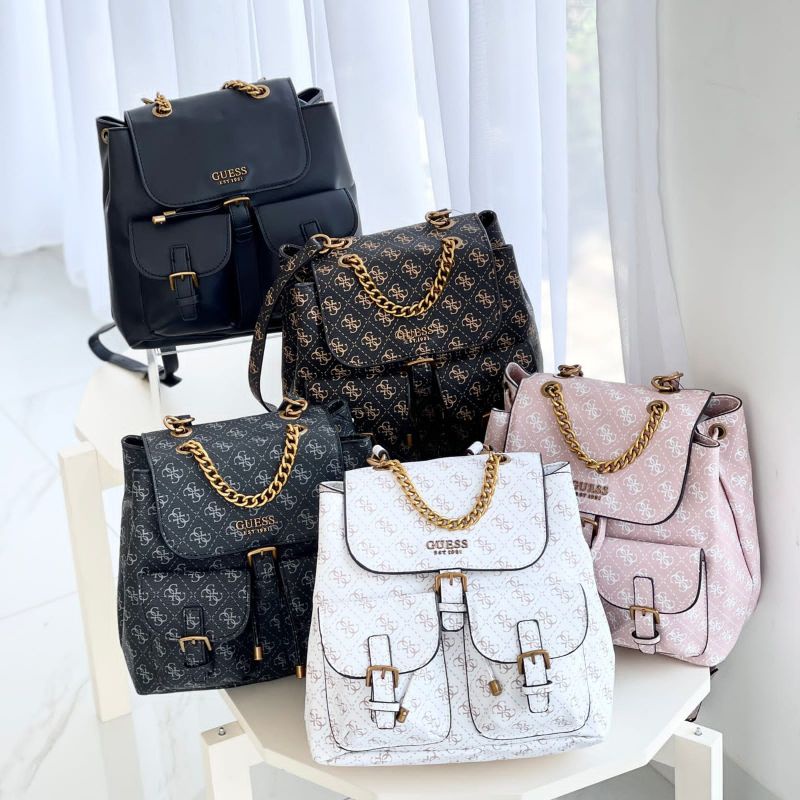 Guess No Limit Logo Backpack Original / Ransel Guess Original / Tas Guess Original / Backpack Guess 