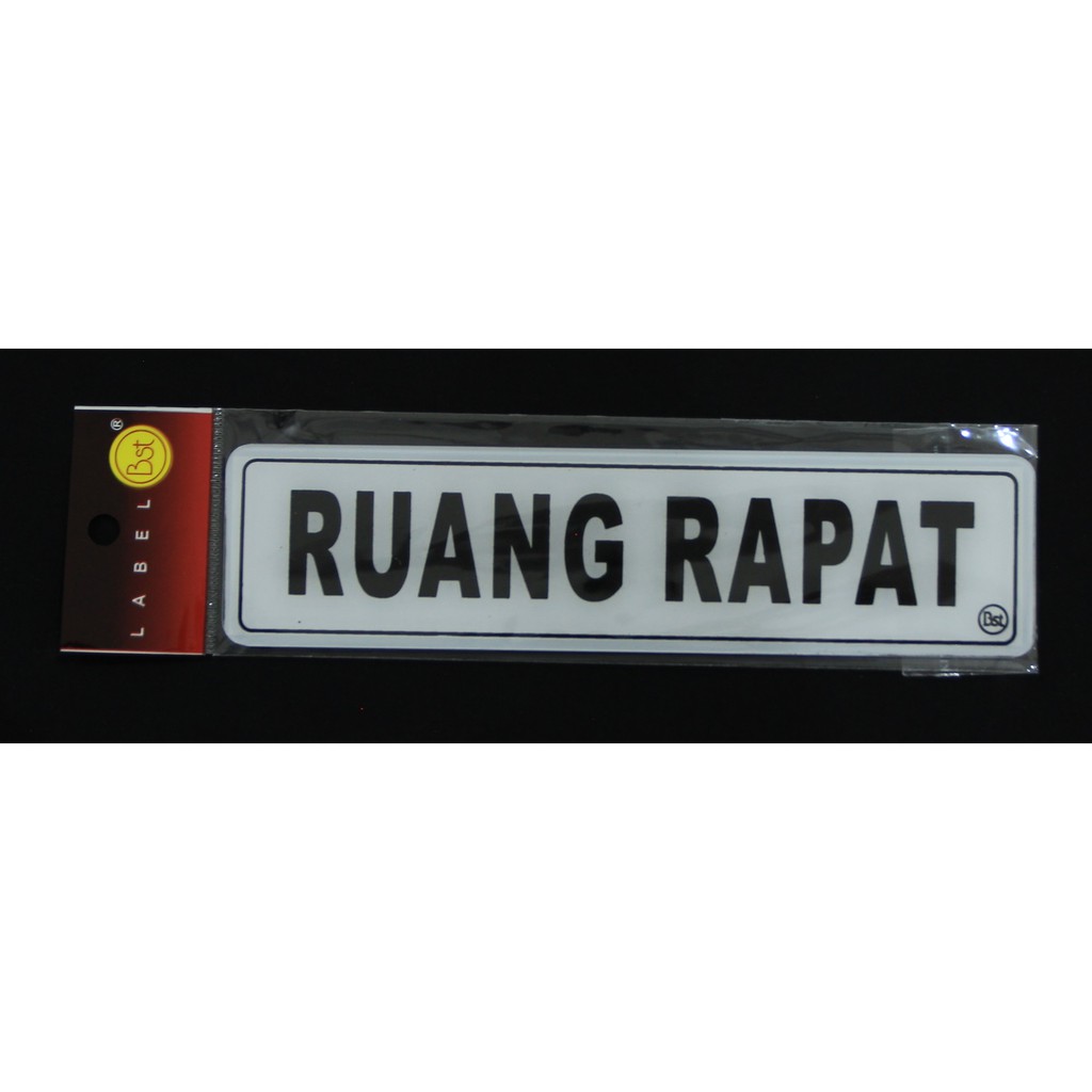 

Label Akrilik Ruang Rapat