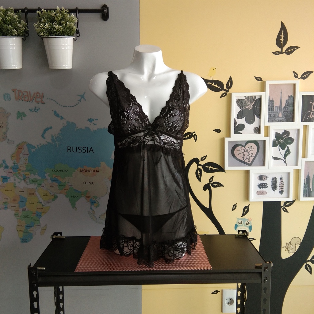 LINGERIE SEXY 56 - BAJU TIDUR SEXY TRANSPARAN