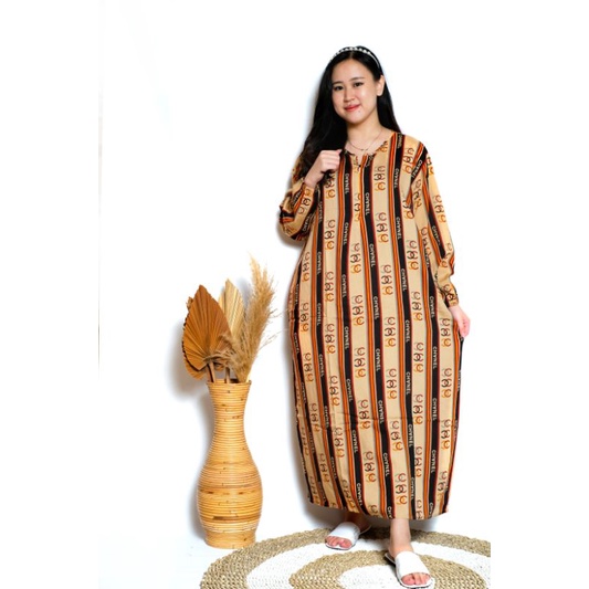 Daster habel busui lengan panjang gamis merk Verell-23